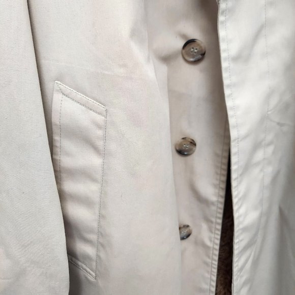 Tan London Fog Fully Lined Overcoat - Picture 5 of 11